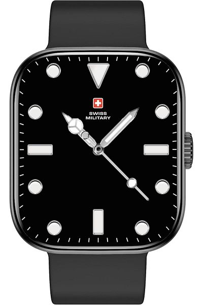 Swiss Military ALPS4 Smartwatch 1.75” AMOLED,BT Calling,Fitness Tracker, IP67, 7-Day Battery,iOS/Android Compatible