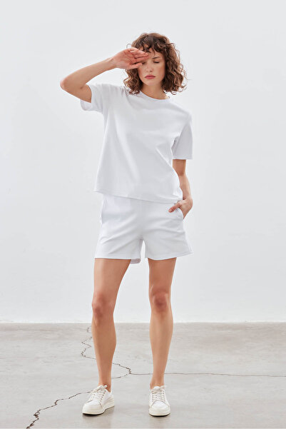 Hays Kadın Pamuklu Cepli Şort