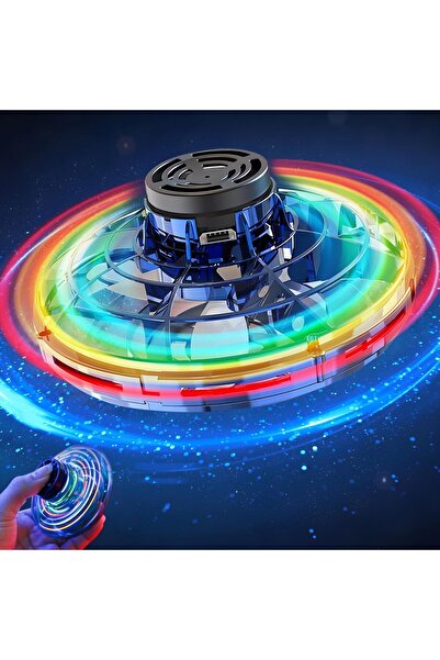 AWH لعبة فيدجيت سبينر صغيرة بدون طيار، لعبة فيدجيت سبينر مزودة بإضاءة LED، هد...