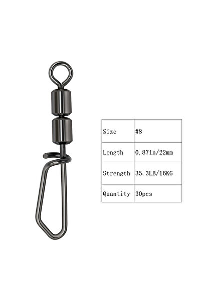 Choice 8 Goture 30 قطعة/الوحدة دوارات الصيد عالية السرعة دوارات دوارة مزدوجة ...