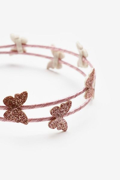 Le Mabelle Rose Little Butterfly Girl's Crown