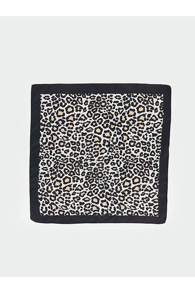 LC Waikiki Γυναικείο κασκόλ New Season Leopard Pattern - S5KV67Z8