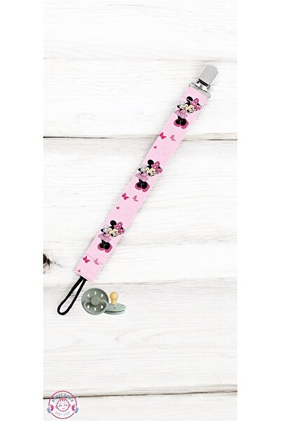 poffibaby Desenli Pembe Emzik Bebek Askısı