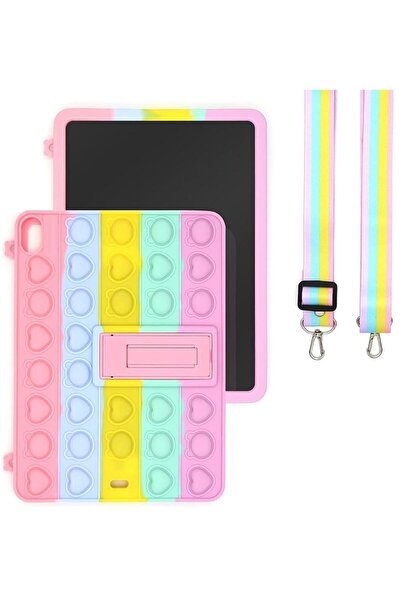 UnDePlus حافظة آيباد الجيل الحادي عشر A16 مقاس 11 بوصة/الجيل العاشر مقاس 10.9 بوصة حافظة ممتعة للأطفال مع حامل