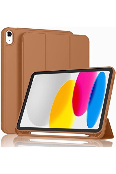 UnDePlus Apple Ipad 11.nesil A16 11inç/10.nesil 10.9inç Uyumlu Kılıf Kalem Bö...