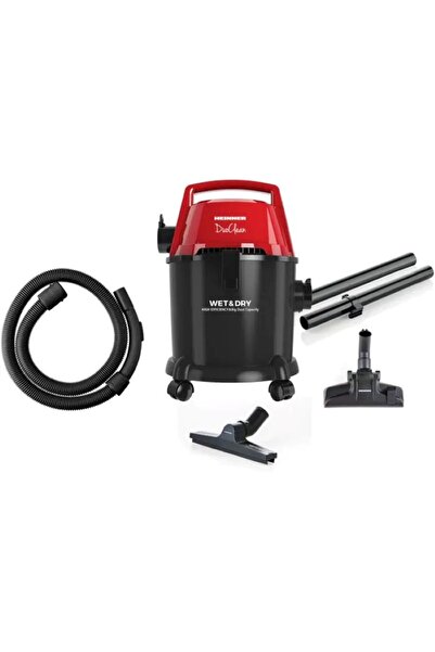 Heinner ASPIRATOR MULTIFUNCTIONAL, PUTERE 1400W, CULOARE NEGRU/ROSU