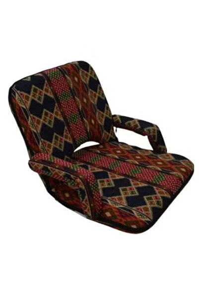 smart home كرسي أرضي عربي تقليدي قابل للطي مع مسند للذراعين ومسند ظهر قابل لل...