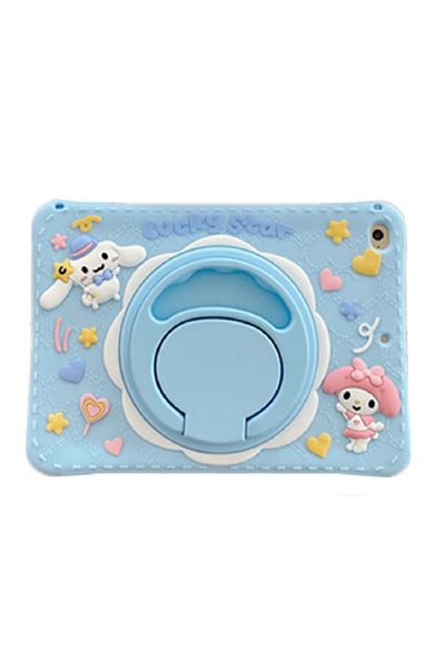 UnDePlus Apple iPad 11Th Generation A16 11Inch/10Th Generation 10.9Inch Case Cute Dolls Fun 3Dcharacter Children with Stand