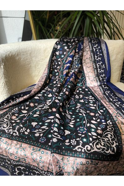 Neva Voile Silk Shawl, Ethnic Pattern Voile Silk Shawl