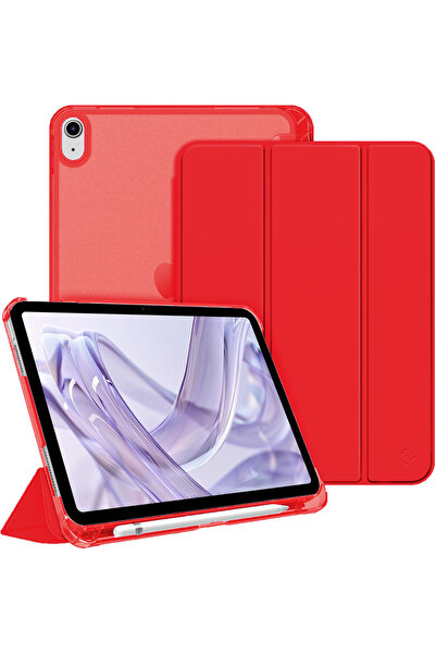 UnDePlus İpad 11.nesil A16 11inç/10.nesil 10.9inç Uyumlu Kılıf Flip Cover Kalem Bölmeli Pc Case