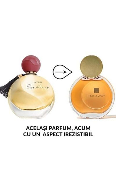 AVON Far Away Ea Set, perfume 50 ml and body lotion 125 ml, Avon