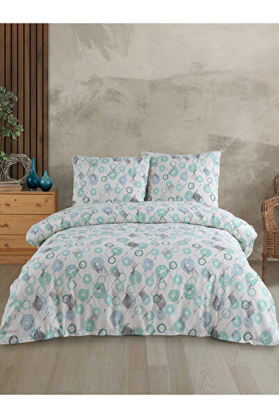 NazeninHome طقم غطاء لحاف فردي من دريم، قطن أريادني |   بدون ورق سرير