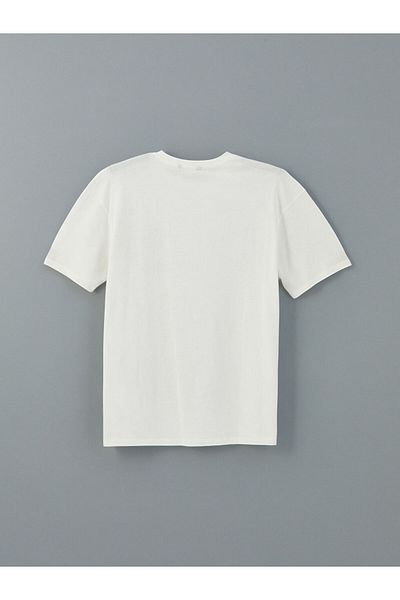 LC Waikiki New Season Crew Neck Short Sleeve Printed Combed Cotton Men's T-Shirt - S5Ii73Z8