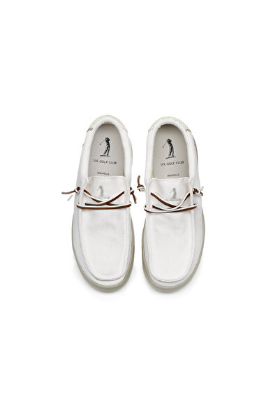 U.S. GOLF CLUB US Golf Club Men's Sneakers White Loafers