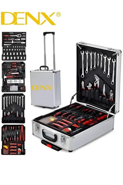 Denx Professional Tool Set 187pcs Household Hand Tool Set Auto Repair Tool Kit DX2521