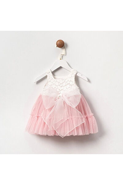 Ma Moi Baby For A Little Smile Lolly Pembe Tütülü Kız Bebek Elbise