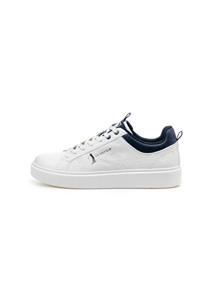 U.S. GOLF CLUB US Golf Club Men's Sneakers White-Navy Sneakers | Casual