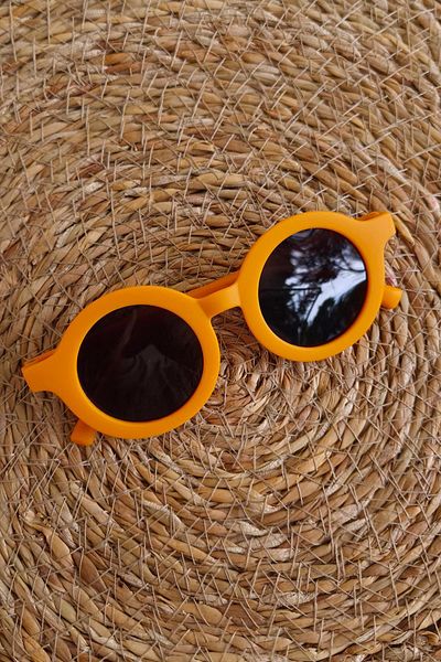 The Red Kids Orange Children's Sunglasses with Uv400 Protection Glass
