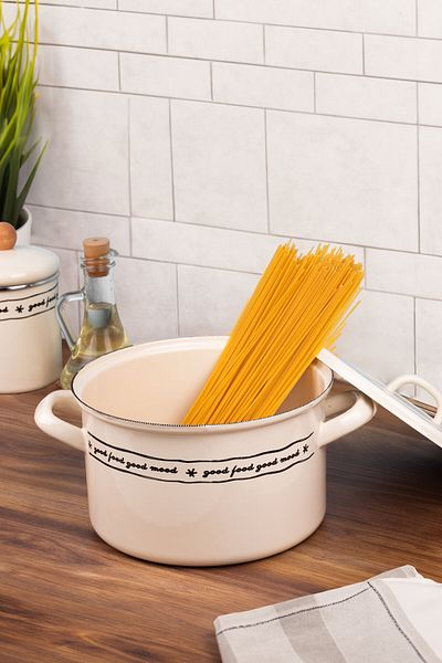 EMAYlab Mood Enamel Milk/Oven/Baking Pot 22cm