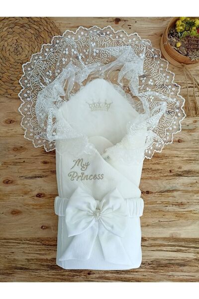 Tomuycuk قماط أطفال من الدانتيل للجنسين، بطانية قماط خارجية للأطفال، قماط خرو...