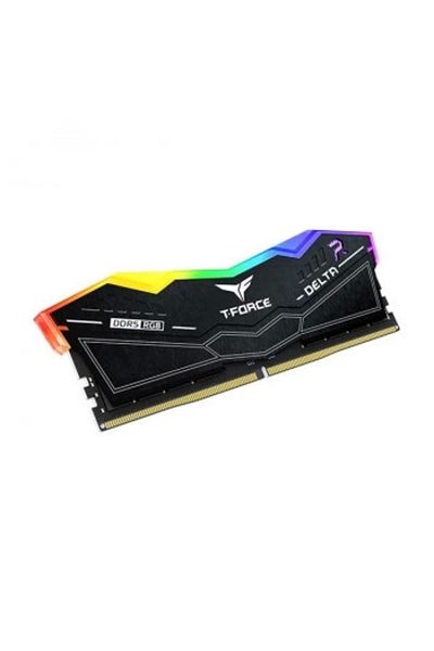 TEAM T-Force Delta Rgb Black 32Gb Ddr5 Gaming Ram - 7600Mhz Cl36 Non-Ecc 2X16Gb Dual-Channel for Pc
