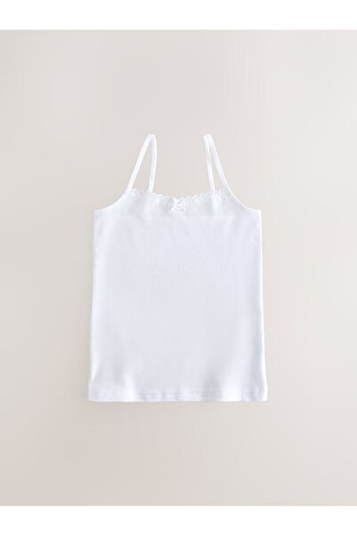 Next Baby Cotton Rope Strap Girl's 5-Piece Undershirt Set