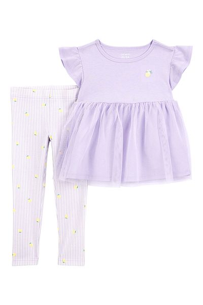 Carter's Baby Girl Top and Bottom Set 2 Pack