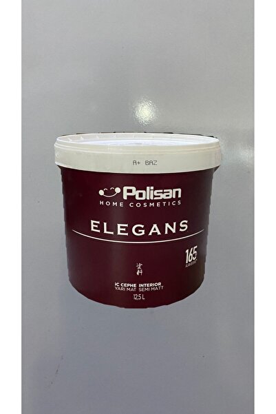 Polisan Elegans Yarı Mat Silikonlu Silinebilir Ci-3040 Saf 12.5 Lt.