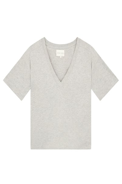 LouLou Studio Organic Cotton Women's T-Shirt - Gray
