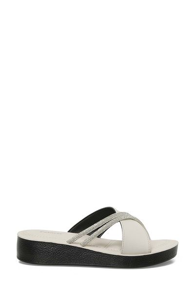 Polaris Women's Comfort Slippers Cream Colored (Beige)