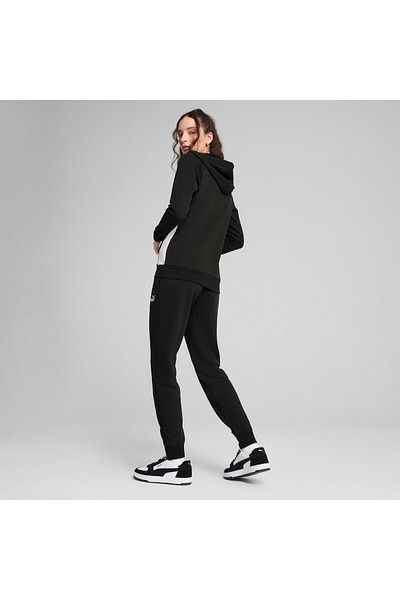 Puma Φόρμα Puma Φόρμα με κουκούλα Tr Cl, Μαύρο, Γυναικεία