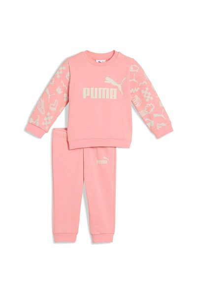 Puma Φόρμα Puma Minicats Sandy Adventures Crew Set Tr Inf, Ροζ, Παιδικά