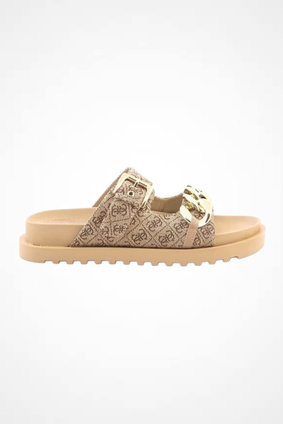 Guess Guees Fatema 4g Logo Slippers Fl6Ft2Fal03-25K