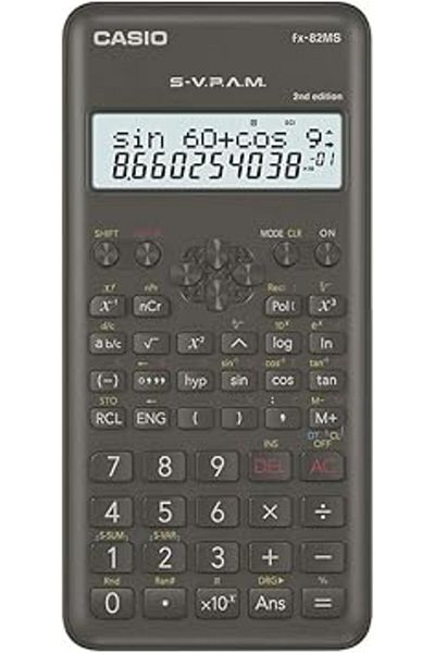 Casio الآلة الحاسبة العلمية FX-82MS-الإصدار الثاني