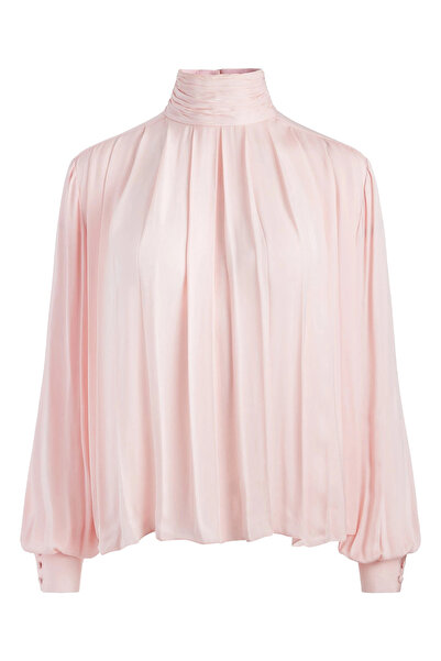 Alice + Olivia Stylish Satin Blouse