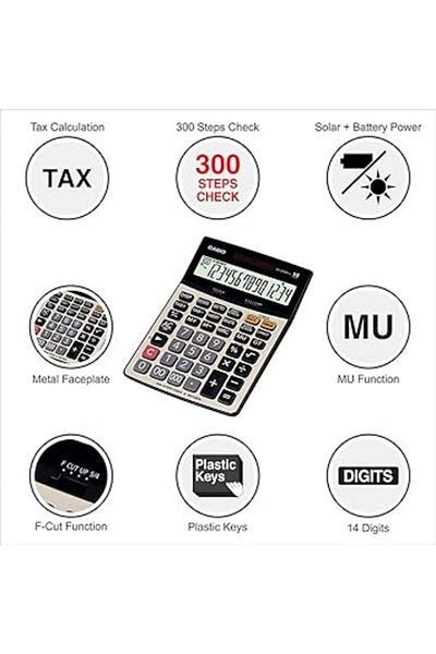 Casio Casio Practical Calculator [ DJ 240D Plus ] 14 Digits