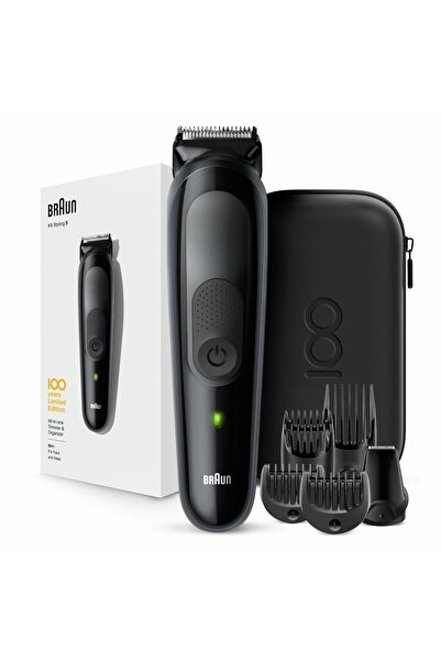 Braun Mgk 5045 100. Yıl Özel Mx Serisi Erkek Bakım Kiti, 5 Ek Ataçman, Saç&sakal Düzeltici