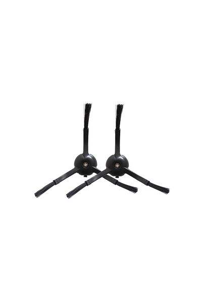 robotyedek Roborock Q Revo Master Compatible 2 Black Side Brushes