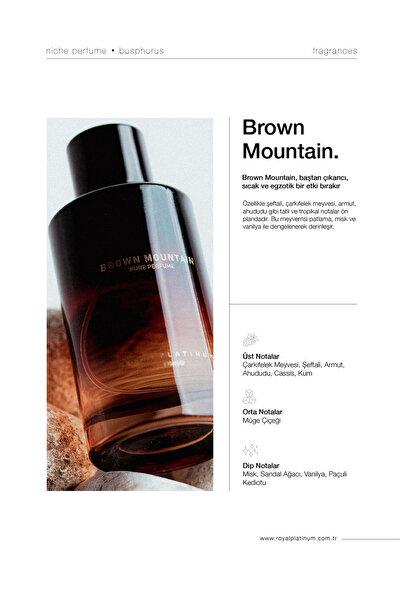 Royal Platinum Brown Mountaın 100 ml Parfüm