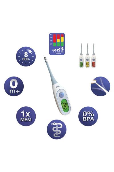 Braun Prt2000 Koltuk Altı Ateş Ölçer