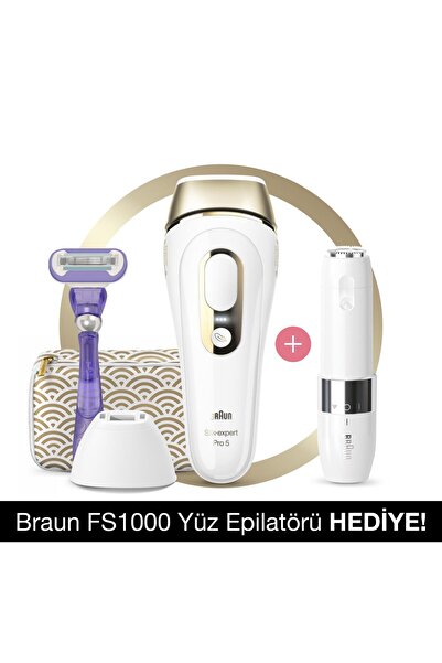 Braun Silk·expert Pro5 Pl5139 Yeni Nesil Ipl 400.000 Atımlı Fs 1000 Mini Düzeltici