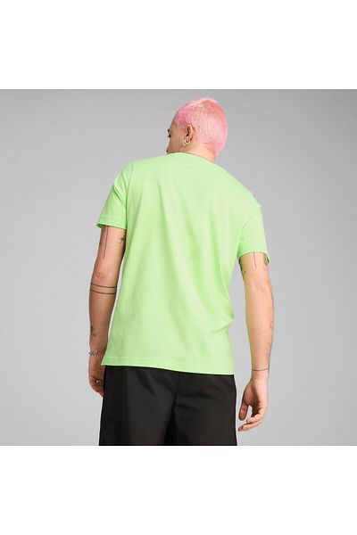 Puma T-shirt Puma Ess Logo Lab Summer Tee, Πράσινο, Ανδρικό