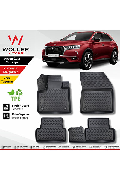 wöller Ds7 Paspas Crossback 2019 Sonrası 3d Havuzlu Paspas