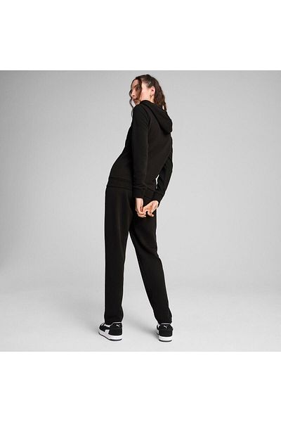 Puma Tracksuit Puma Metallic Hooded Sweat Suit Tr Op, Black, Women
