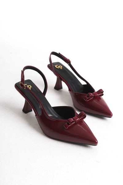 Tunus Women's Classic Heel Patent Leather Shoes