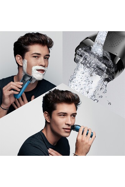 Braun Series 3 310 Bt Blue 3 in 1 Beard Styler and Shaver