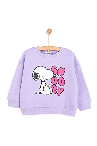 Snoozebaby Snooze baby Snoopy Snoopy Kız Sweatshirt Kız Bebek