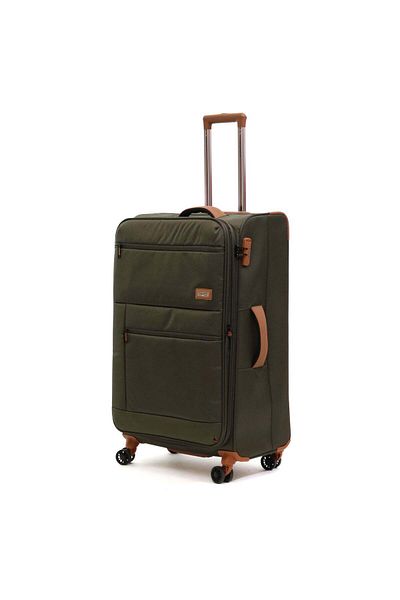 Ella Icon - Textile Trolley Athens - Green | 77x46x31 Cm