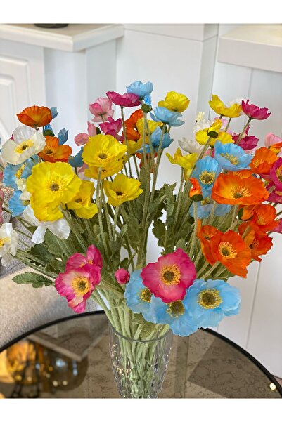 Dekordan House Yapay 1. Kalite Gelincik Çiçeği