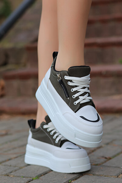 kajal ayakkabı Frm 103 Маратонки с цип и висока подметка